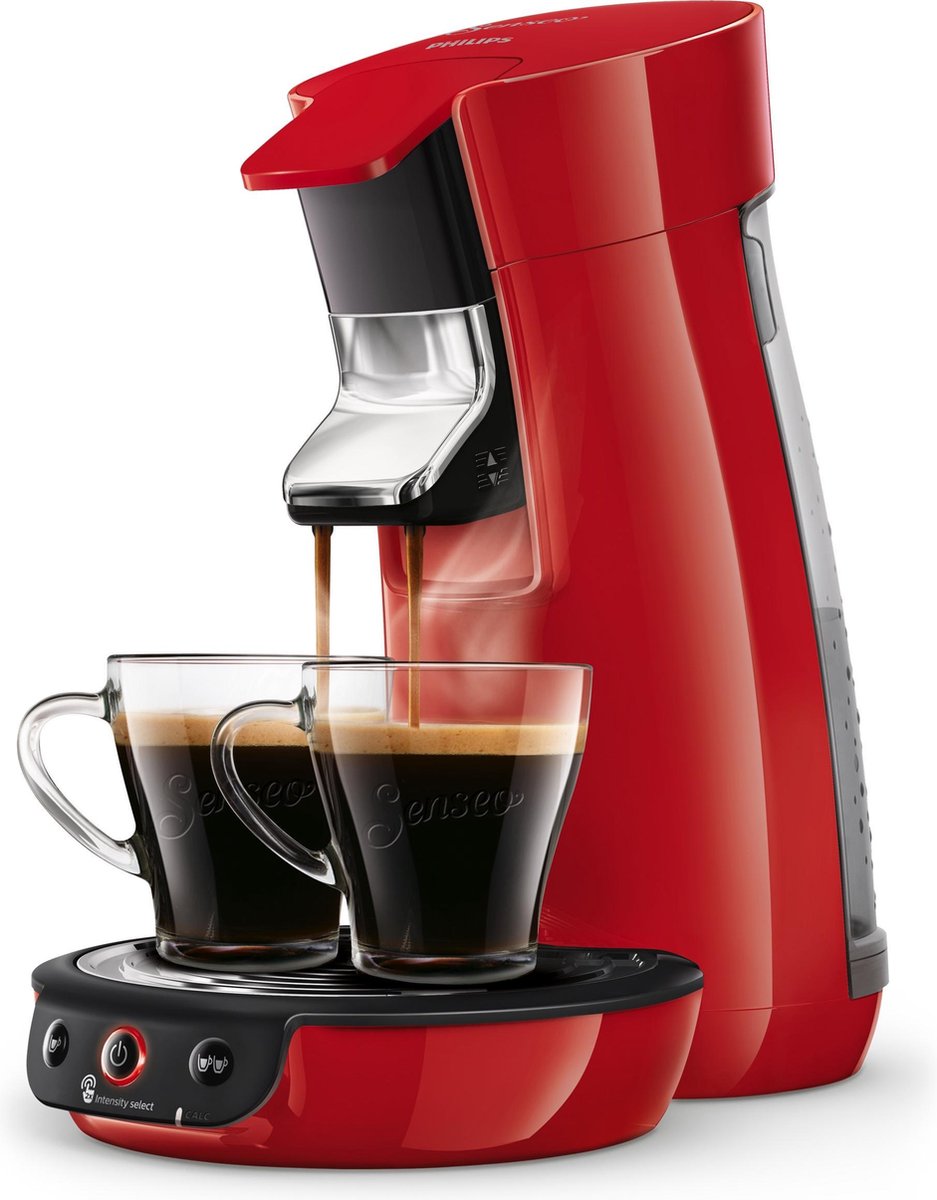 Philips Senseo Viva Café HD6563/80 - Koffiepadapparaat - Rood