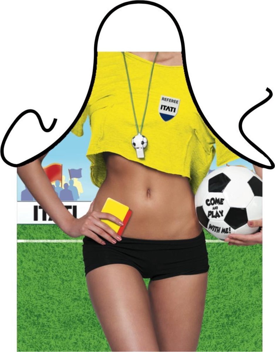 Scheidsrechtersvrouw - Sexy Grappig Leuk Schort Keukenschort