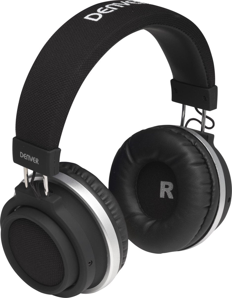 Denver BTH-250 - Draadloze koptelefoon met Bluetooth en handsfree functie - Zwart