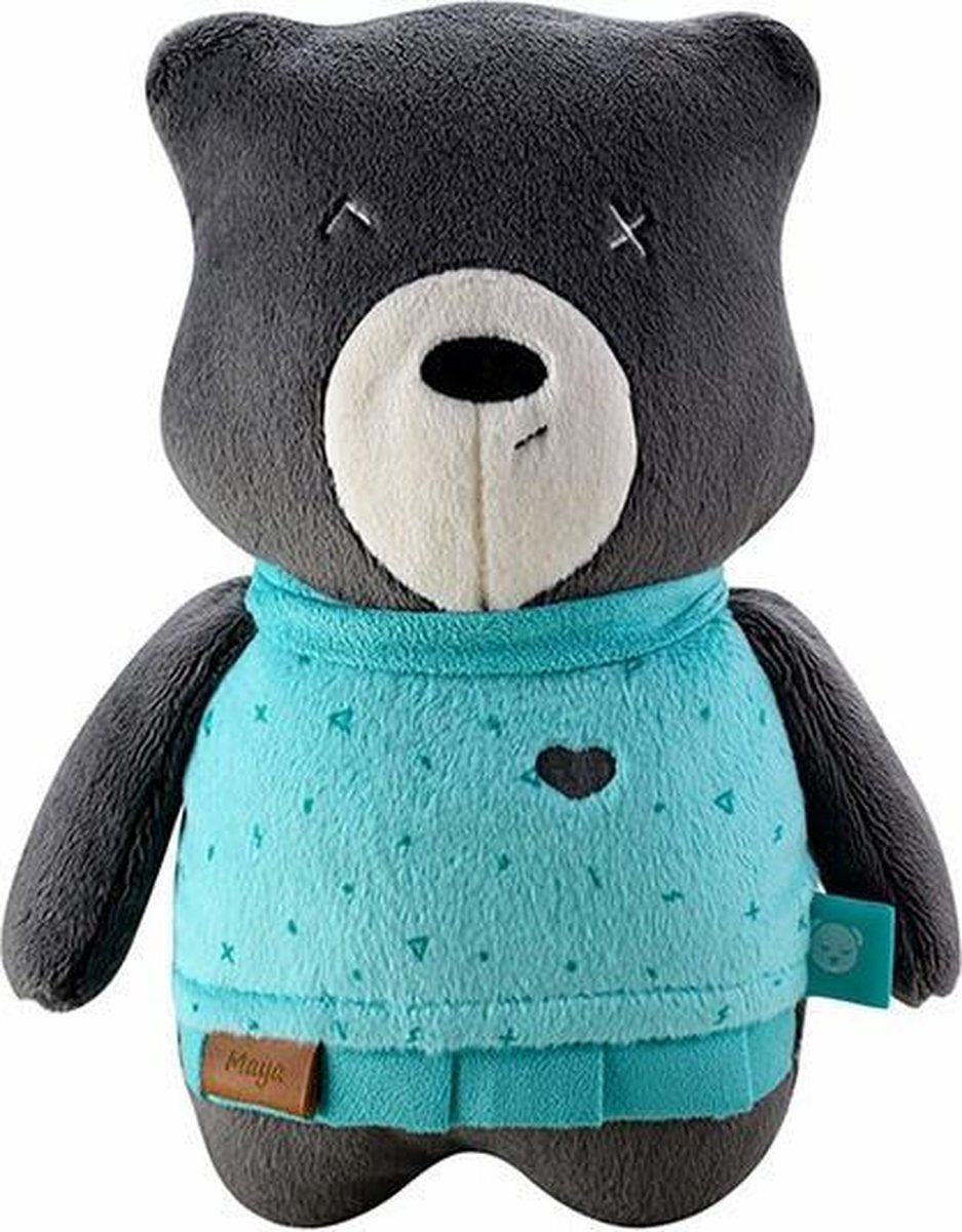 Myhummy Slaapsensor Basic Junior 23 Cm Zwart/turquoise