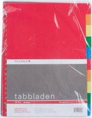Set Tabbladen 23R Plastic 10-Delig