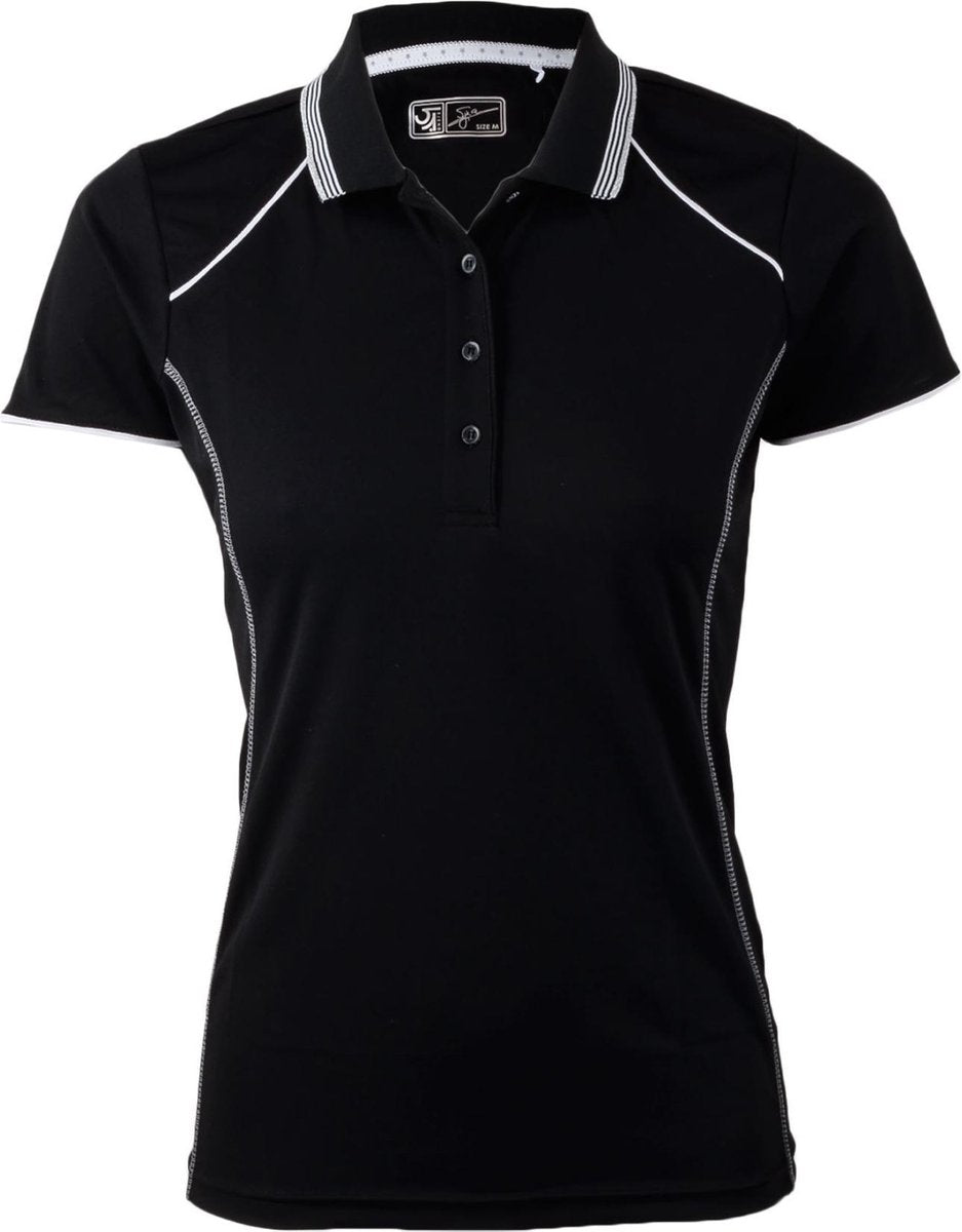 Sjeng Sports Dalla - Sportpolo - Vrouwen - Maat L - Zwart