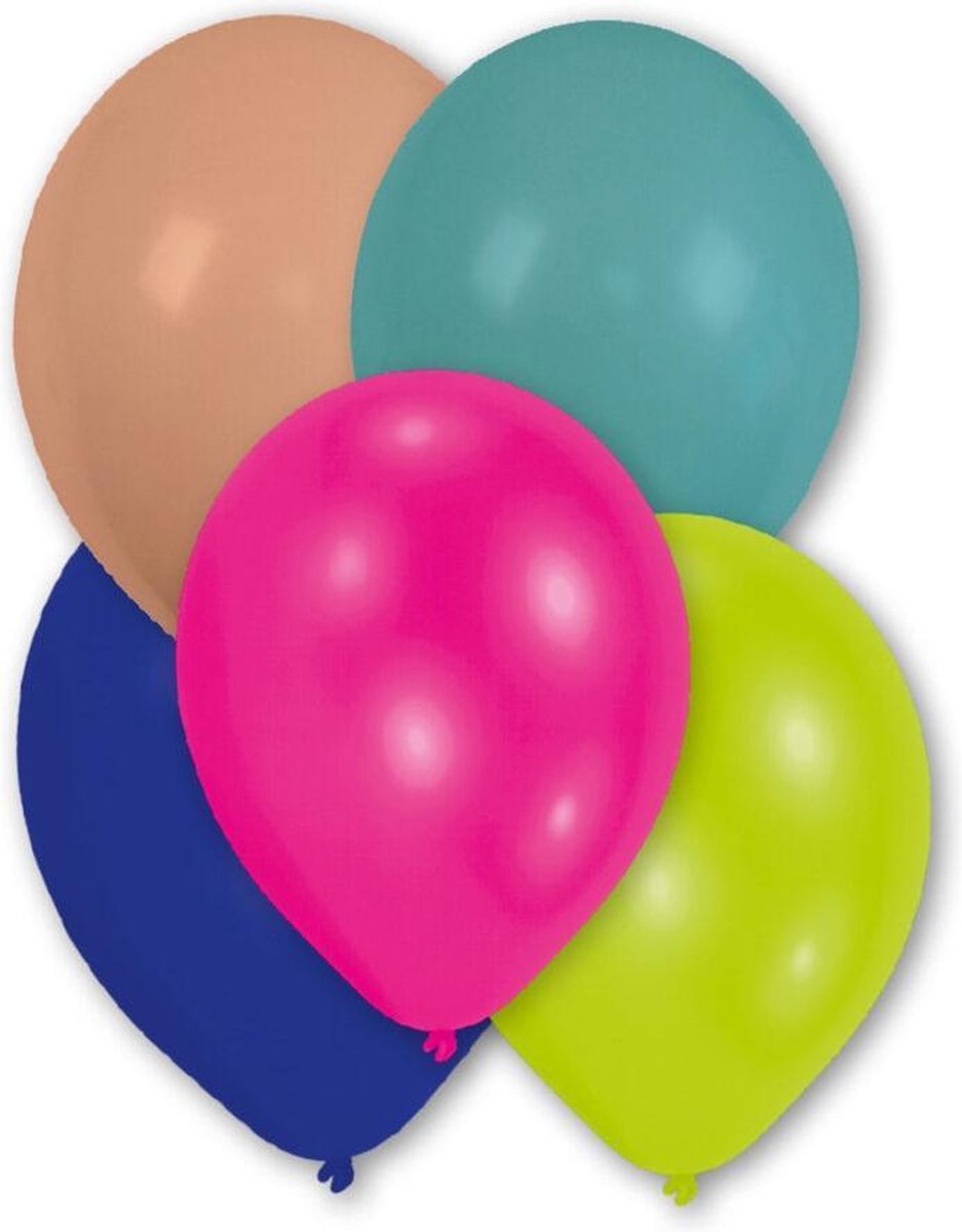 10 Latex Balloons assorted 27.5cm/11