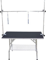 Trimtafel Topmast XL met dubbele trimarm. RVS 115x60cm