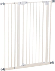 Nancy's Cocoa-Rockledge Veiligheidsdeur - Hek - Dubbele Vergrendeling - Wit - 68 x 104
