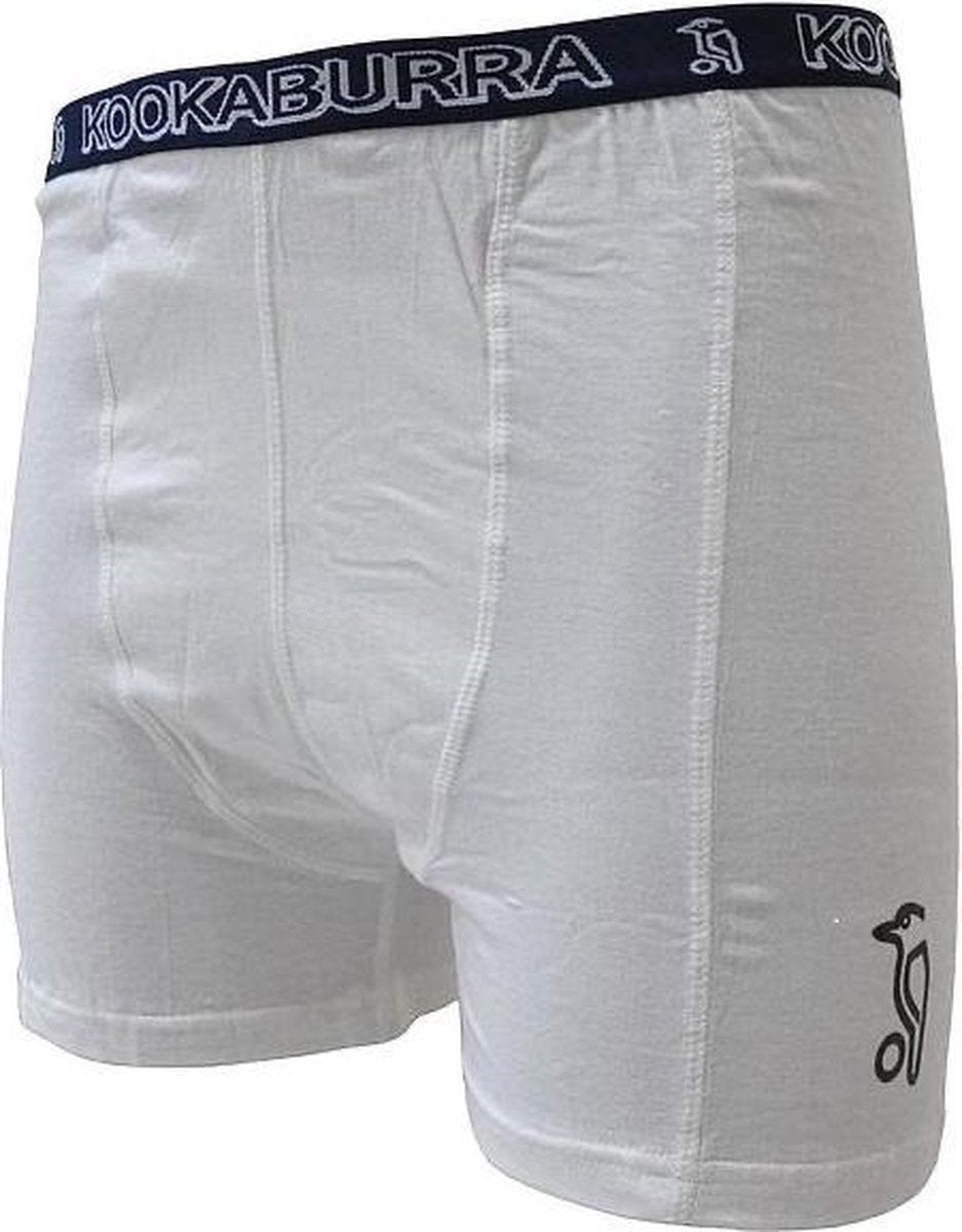 Kookaburra Onderbroek Jock Short Katoen/lycra Wit Maat 164