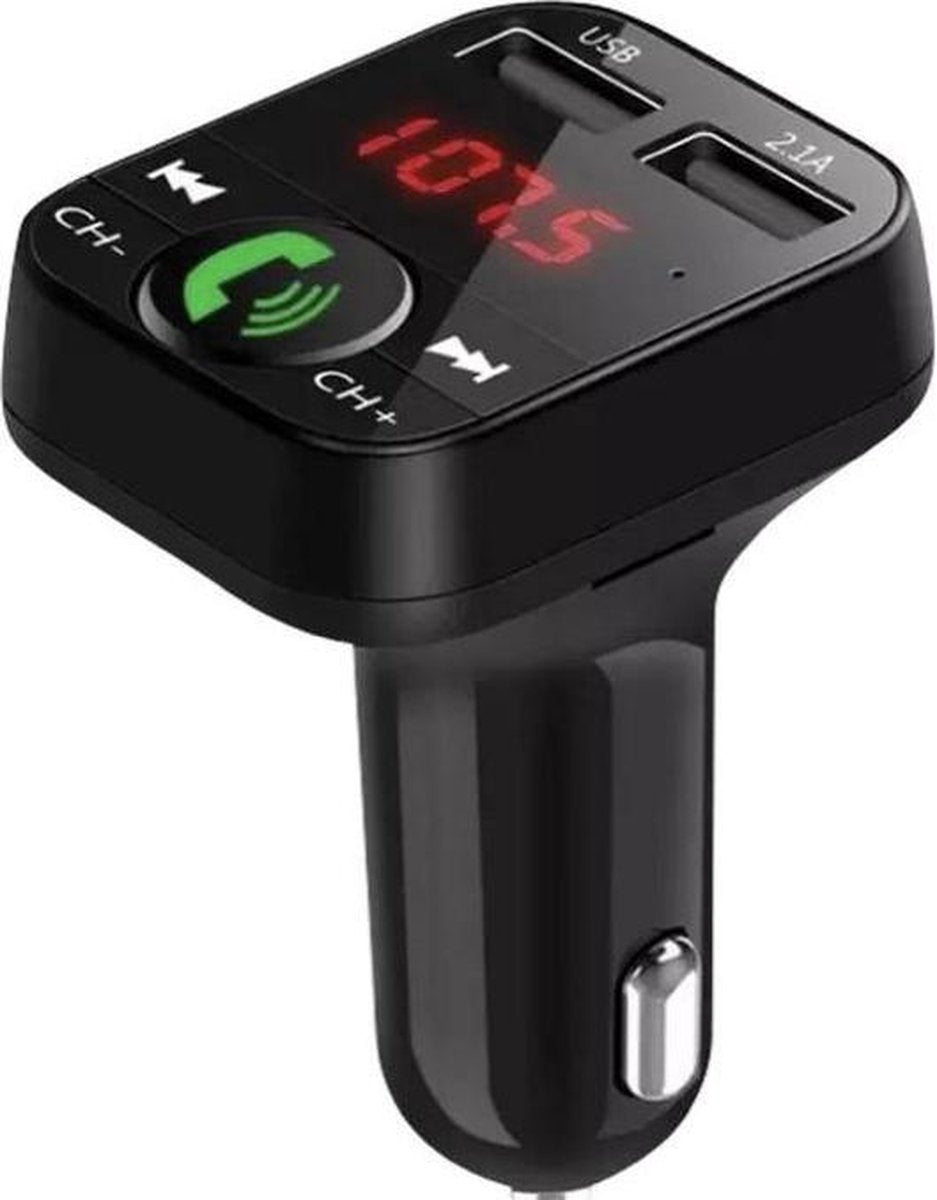 Bluetooth FM Transmitter / Car Kit / Dual Fast Charge Lader