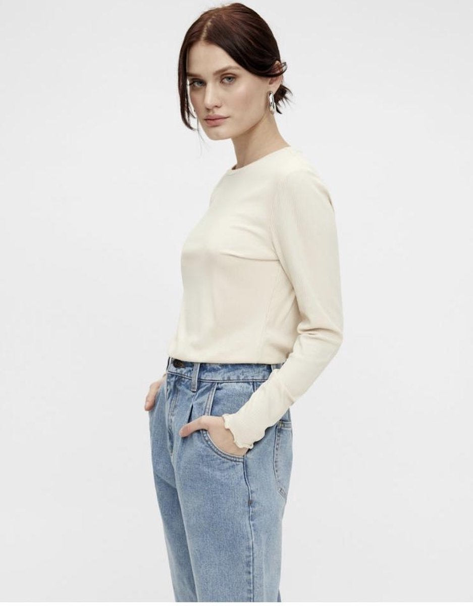 OBJECT - objjamie l/s top noos - sandshell