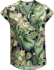 Jack Wolfskin Paradise Shirt W Shirt Shortsleeve Midnight Blue All Over Women