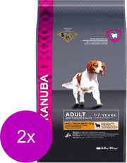 Eukanuba Adult Small/Medium Breed Lam&Rijst - Hondenvoer - 2 x 2.5 kg
