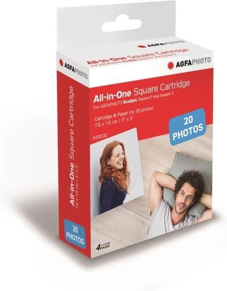 AgfaPhoto ASQC20 ASQC20 Cartridge voor fotoprinter 1 stuk(s)