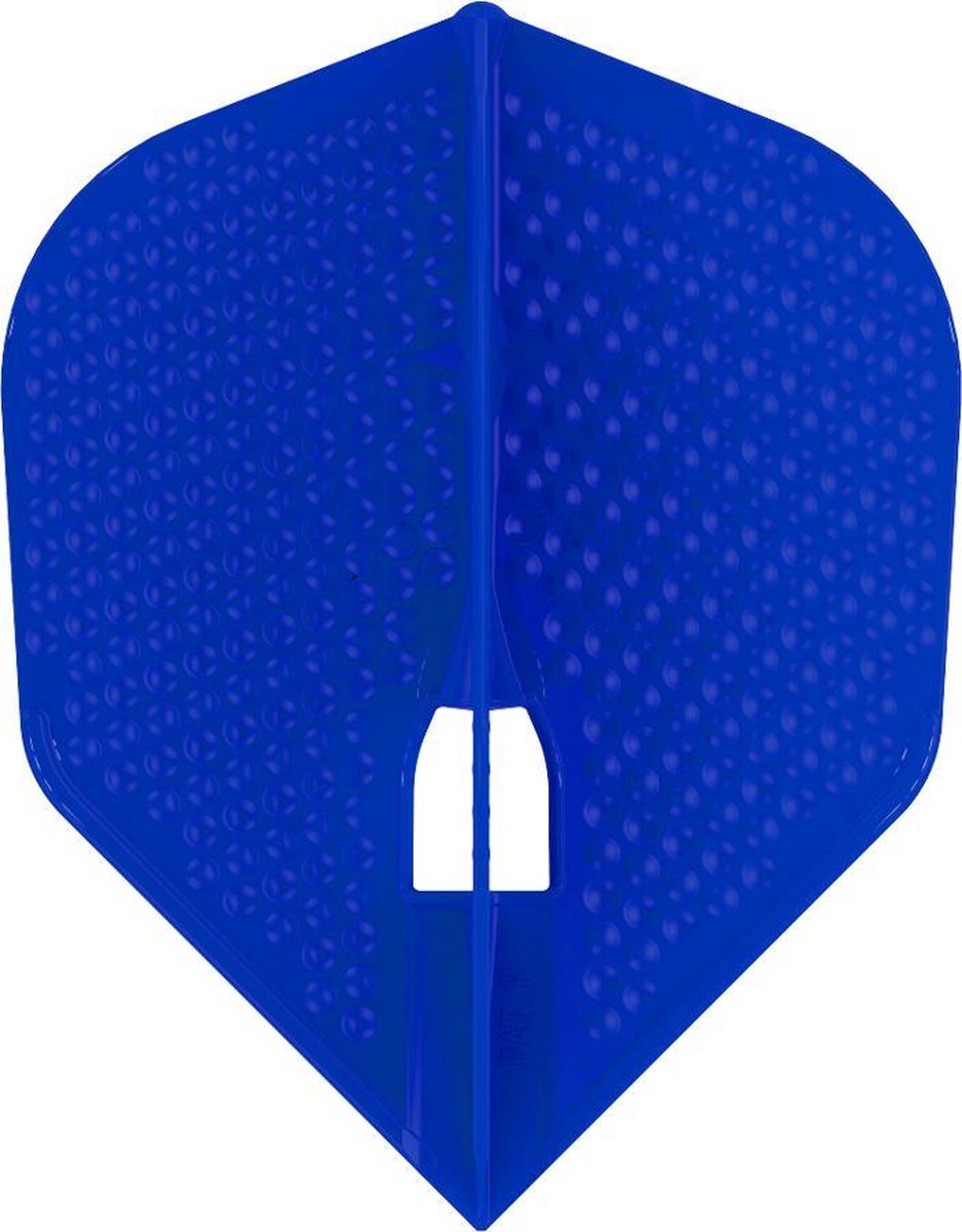 L Style Champagne Dart Flights Shape Blauw