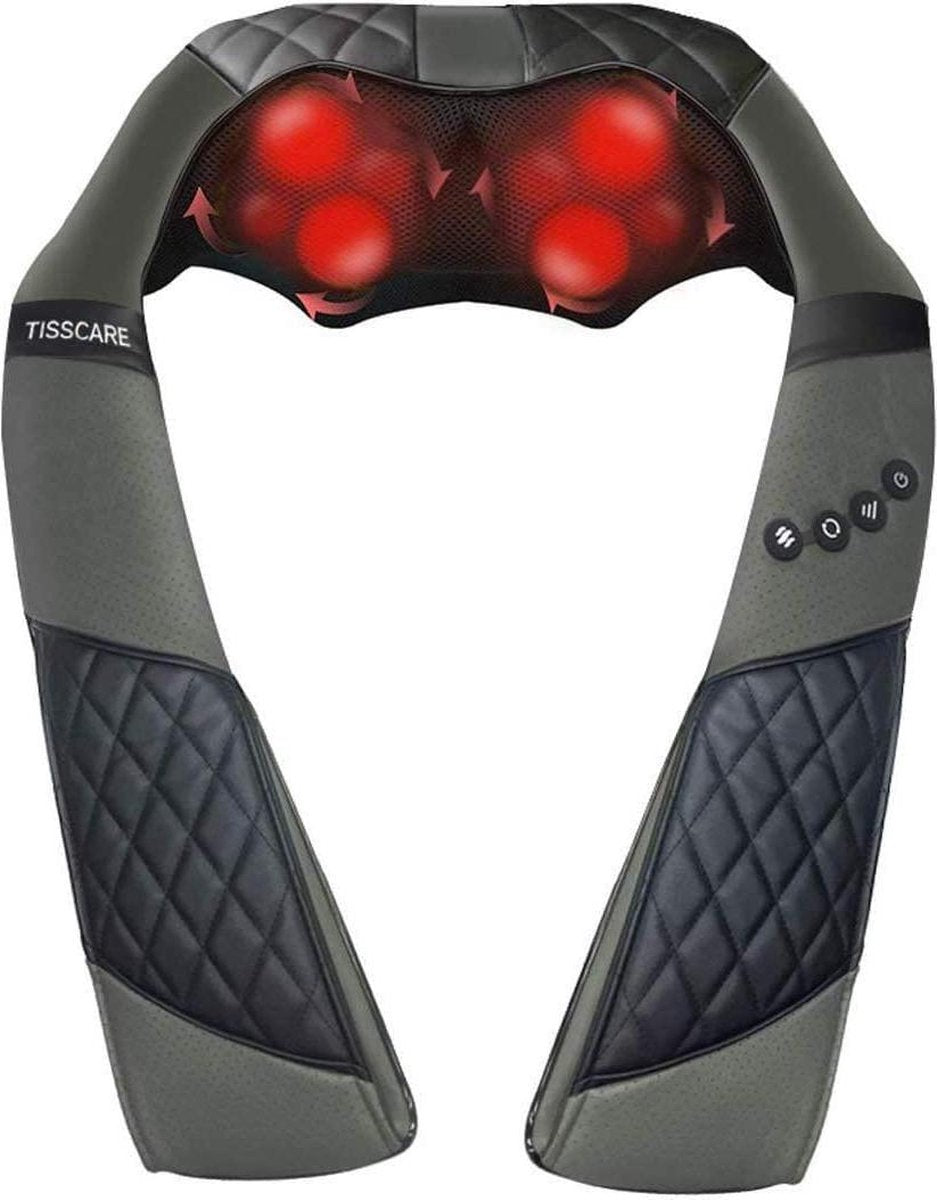 MassageKussen Shiatsu - Zinaps Shiatsu Neck Massager met warmte-functie