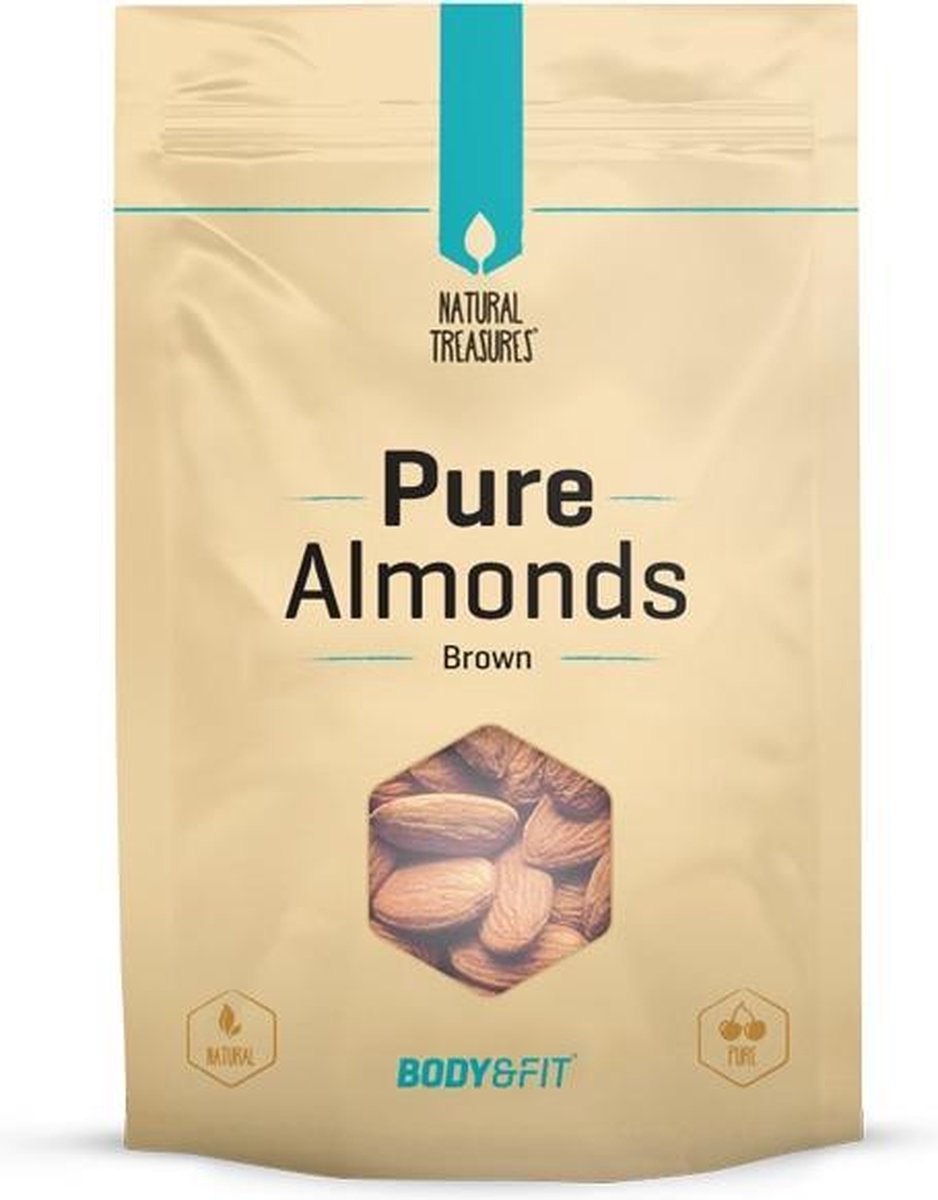 Body & Fit Superfoods Pure Amandelen bruin - 500 gram