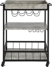 Simpletrade keukentrolley - Keuken - Trolley - Flessenhouder - 79x90x40 cm