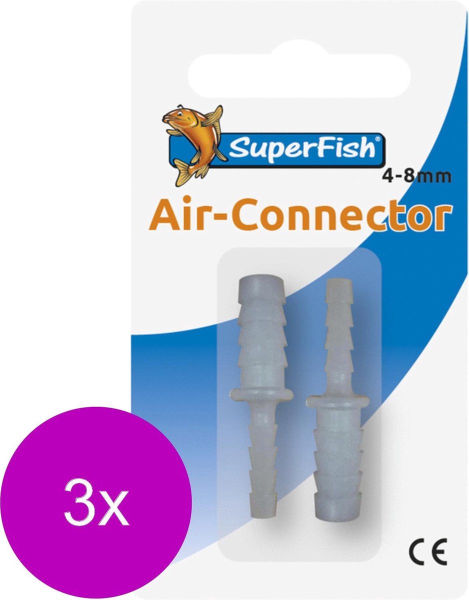Superfish Air Connector - Beluchting - 3 x 2018-08-04 mm