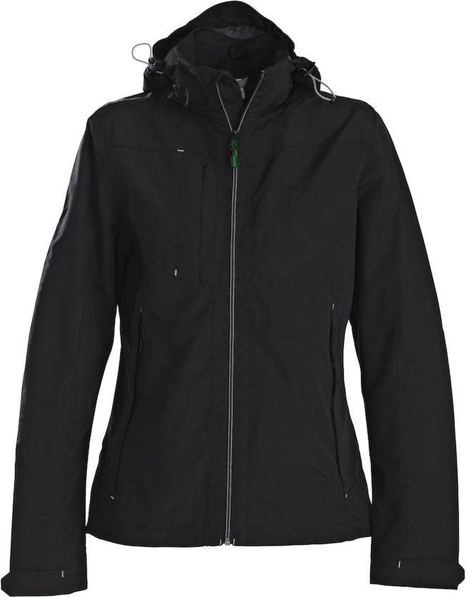 Printer Hardshell Jas Flat Track Lady 2261043 Zwart - Maat M