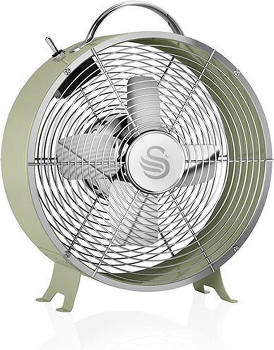 Swan Tafelventilator - 8 inch - Groen