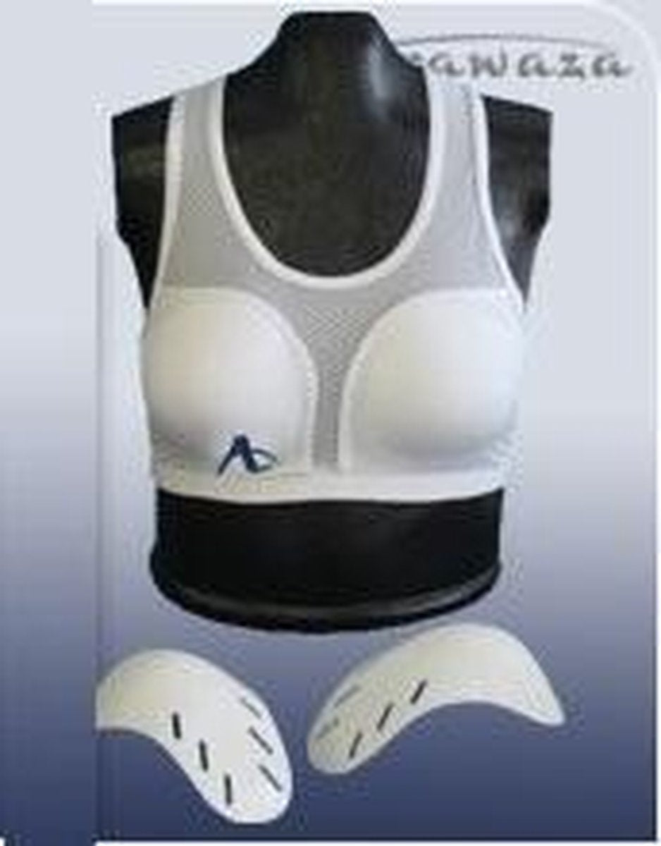 Karate borstbescherming voor vrouwen Arawaza | wit - Product Kleur: Wit / Product Maat: XS