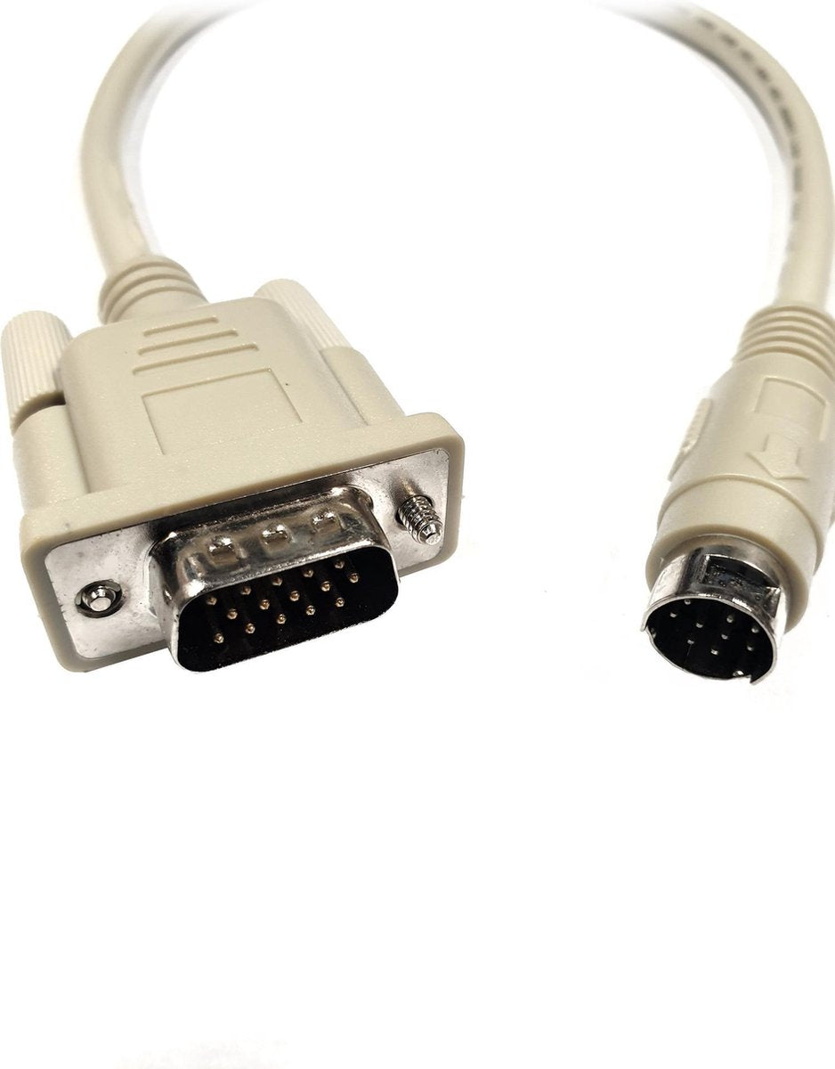 DELTACO AV-21 - MD9M naar HD15M kabel