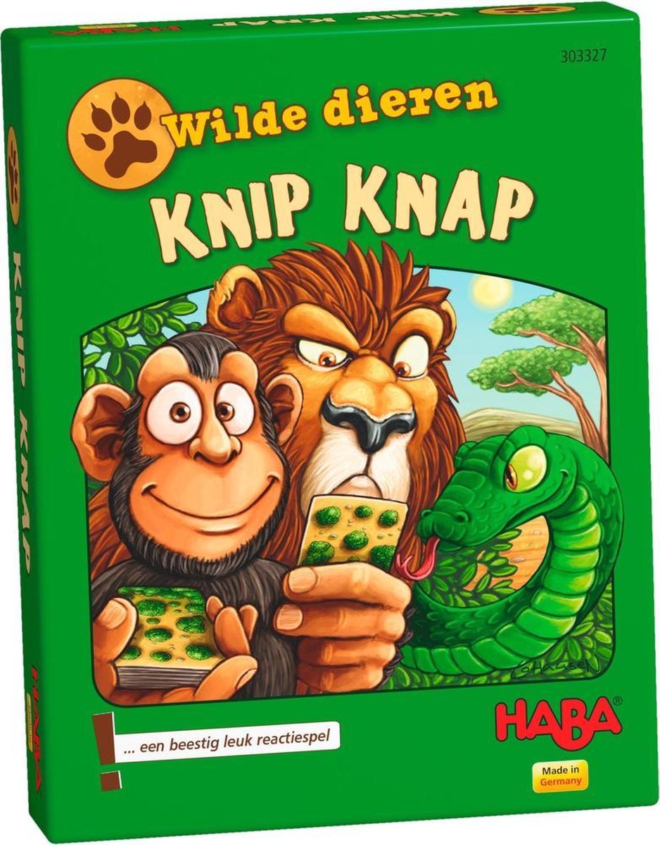 Haba Wilde Dieren Knip Knap