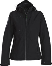 Printer Hardshell Jas Flat Track Lady 2261043 Zwart - Maat XXL