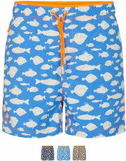 Ramatuelle Zwembroek Heren - Bahamas Zwembroek - Maat XL  - Kleur  Blauw / Cornflower