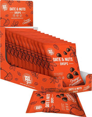 Dev. Pro. Dadels & Noten snoepjes -  sinaasappel kaneel smaak - 12 zakjes van 40 gram - handige SRP verpakking