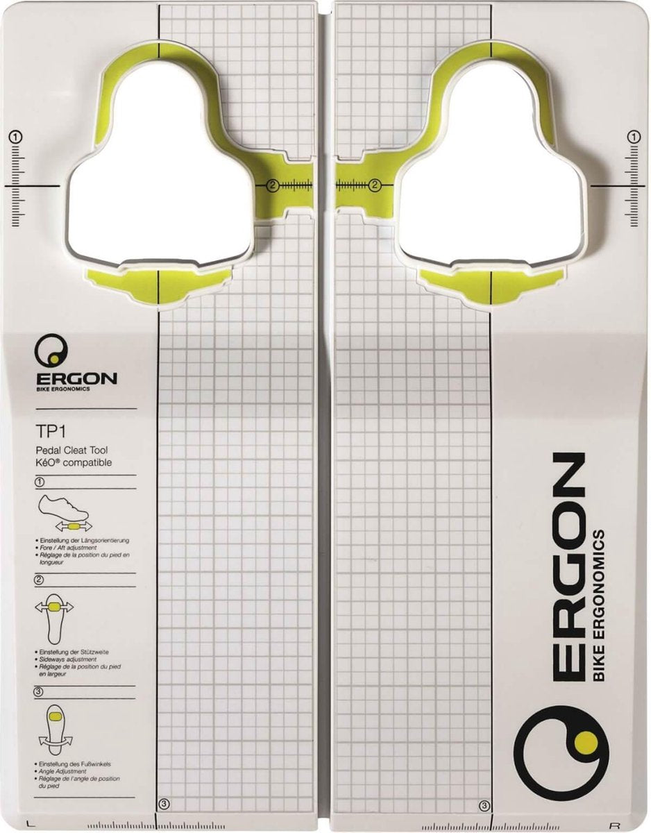 Ergon afstelmal TP1 Look Keo plaat