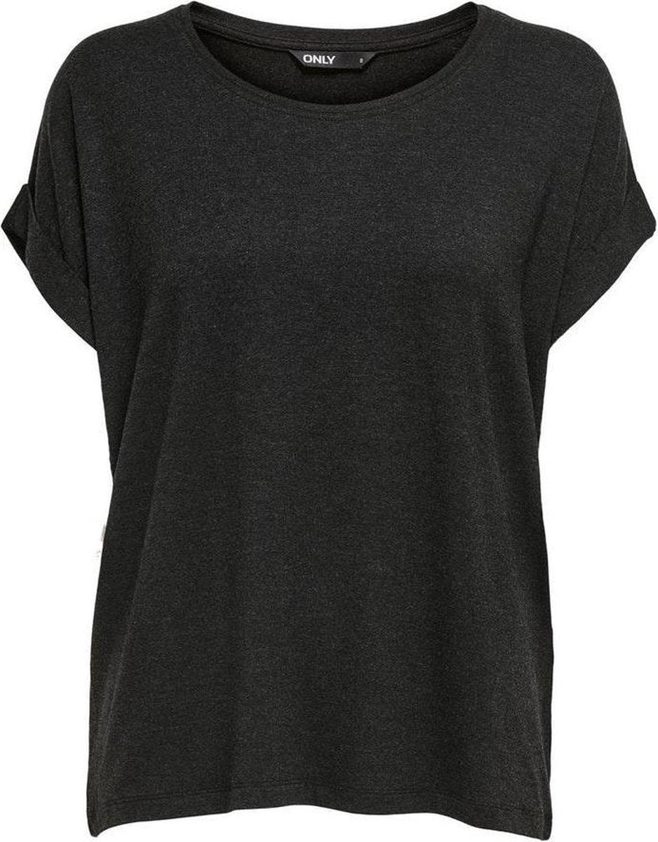 Onlmoster S/s O-neck Top Noos Jrs 15106662 Dark Grey Melange