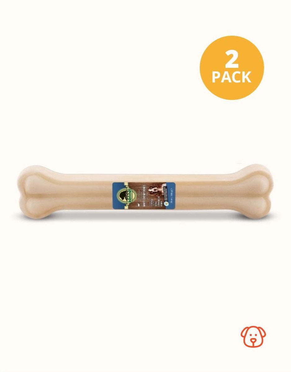 Kennel Chewing Bones White 30cm / 2 pack