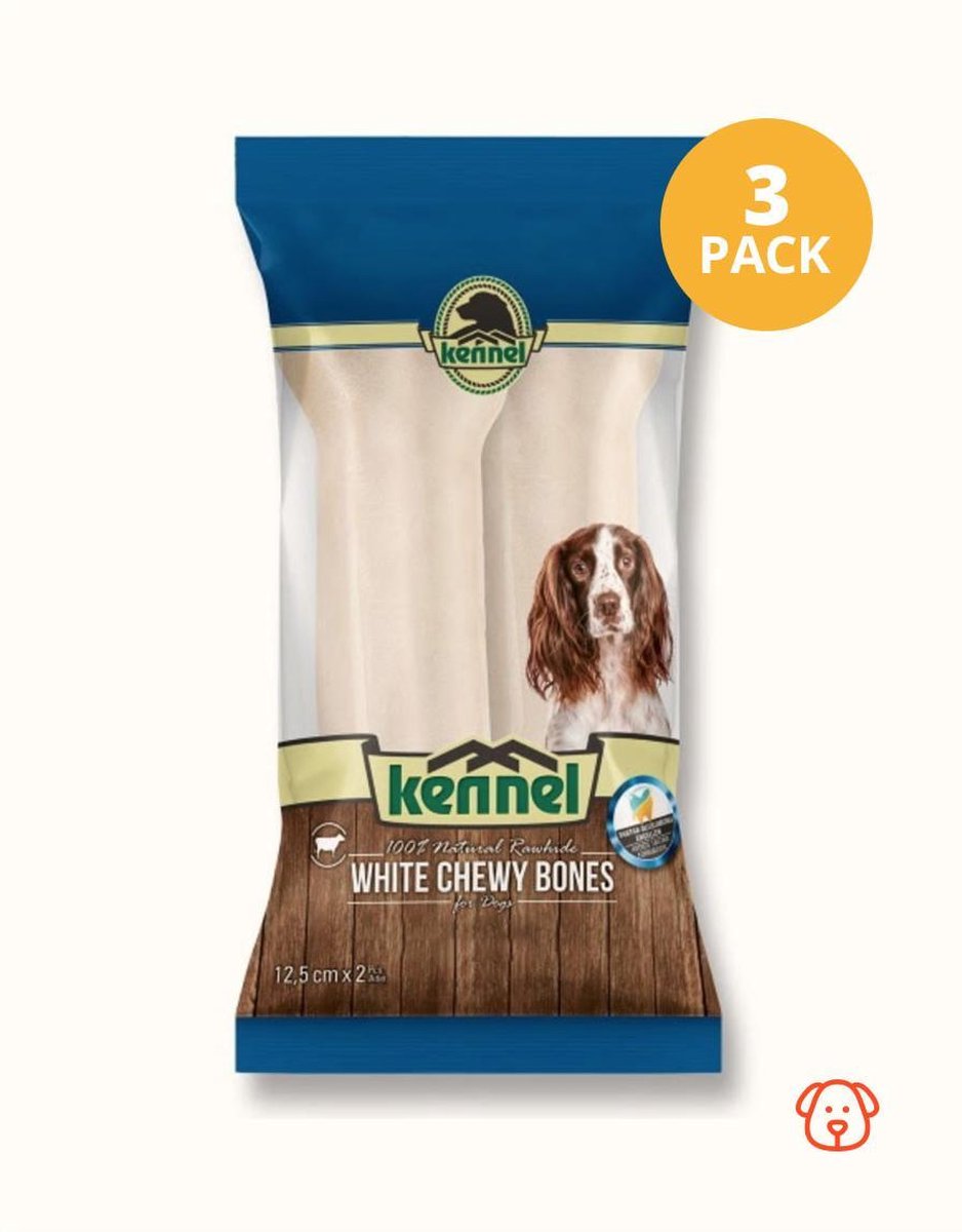 Kennel Chewing Bones White 12