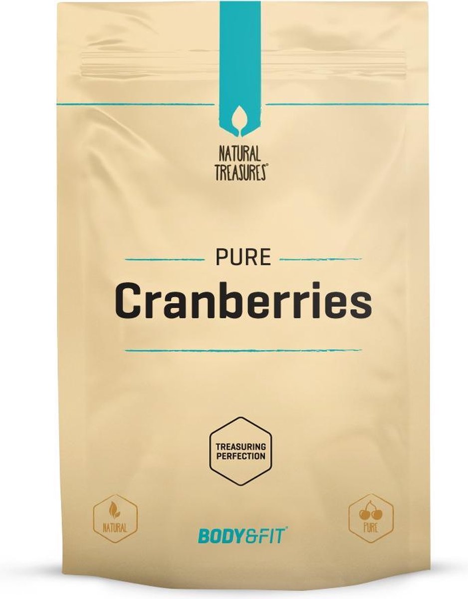 Body & Fit Superfoods - Pure Cranberries / Cranberry - 500 gram