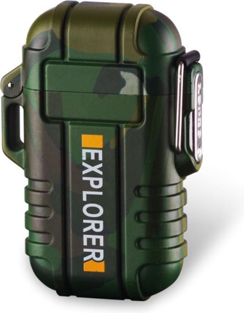 Plasma aansteker Vuurwerk Outdoor - Explorer Camo - Waterproof