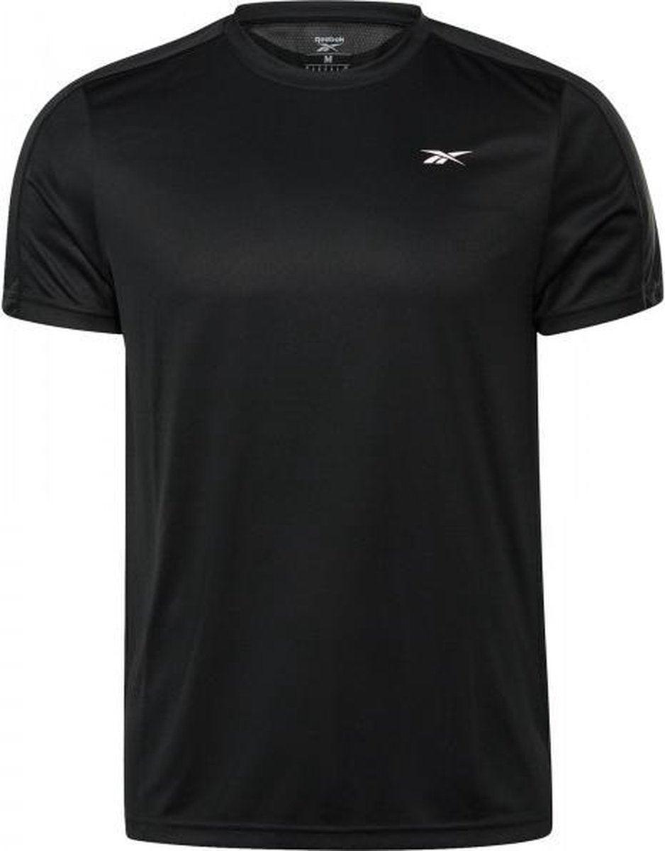 Reebok Workout Tech Shirt Heren - zwart - maat S