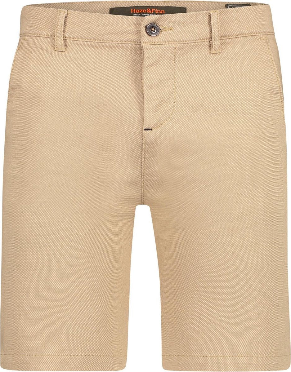 Haze&Finn Korte Broek Structuur Simply Taupe (MC15-0520 - SimplyTaupe)