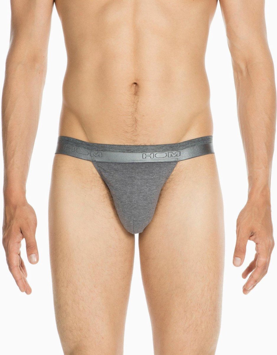 HOM - Heren - Classic Tanga - Grijs - M