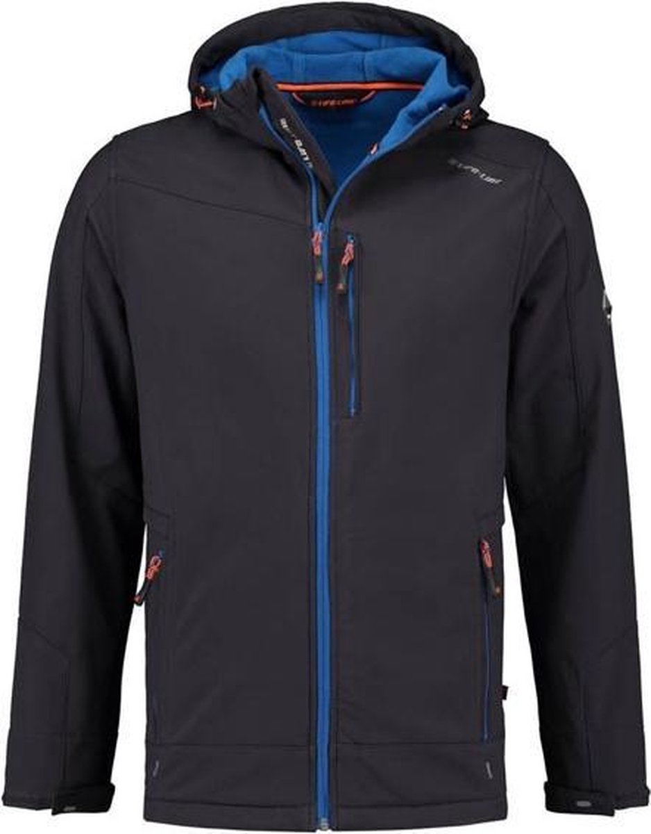 Life-Line Klipp - Softshelljas Heren Donkergrijs