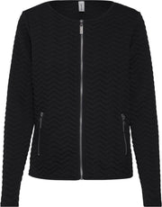 Soyaconcept sweatvest francie Zwart-L