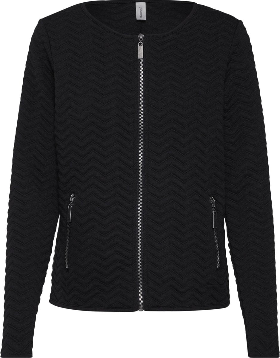 Soyaconcept sweatvest francie Zwart-L