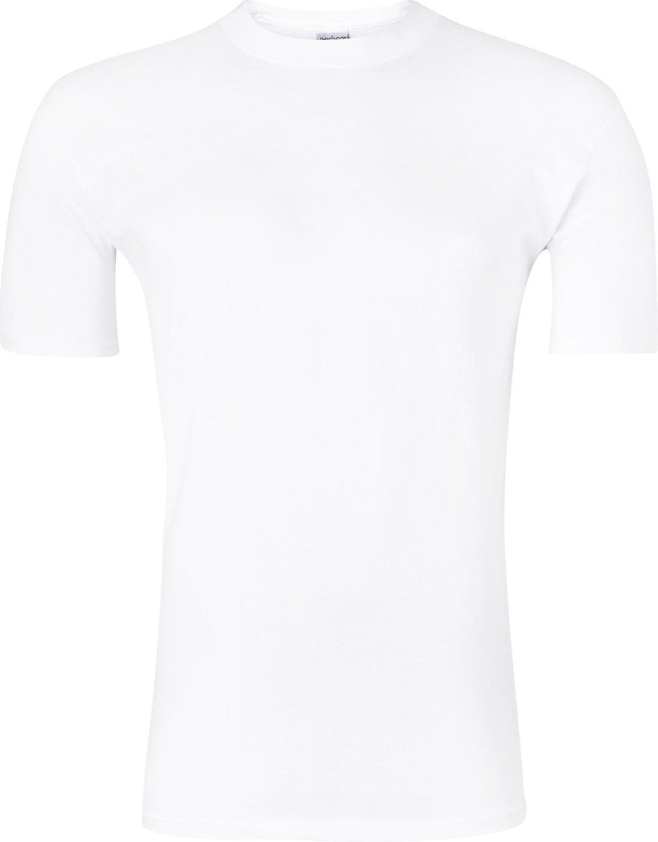 HOM - Heren - Harro Ronde Hals T-shirt - Wit - M