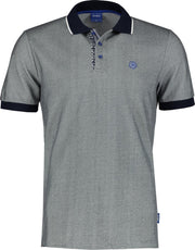 Qubz Polo - Modern Fit - Blauw - XXL