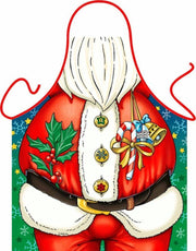 Kerstman - Grappig Schort Keukenschort