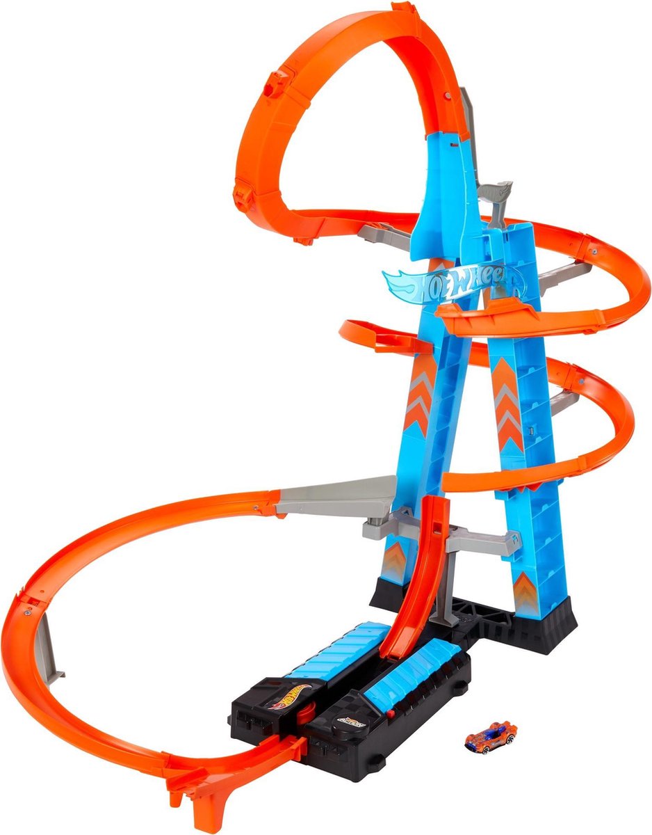 Hot Wheels Action Wolkenkrabber Crash - Speelset