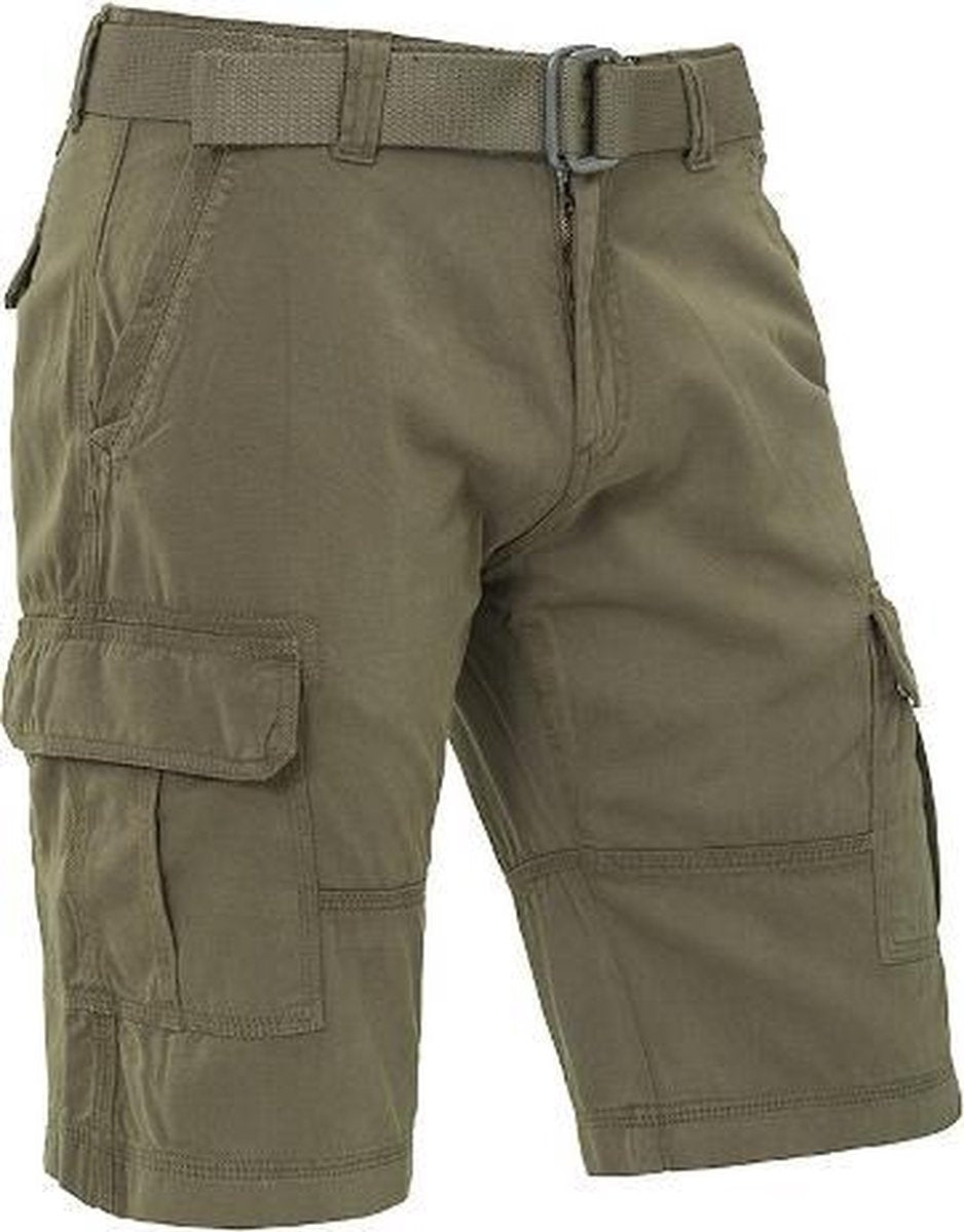 Brams Paris heren short Guss army groen cargo - maat 32