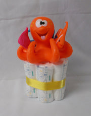 1 laag pampertaart octopus