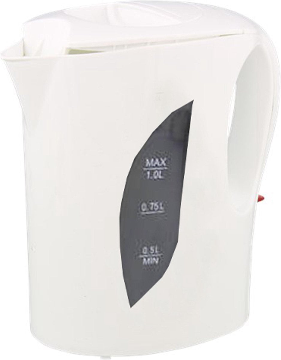 H&E waterkoker 1200 watt 1 liter Wit