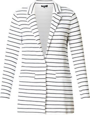 YEST Gorga Blazer - White/Dark Blue - maat 36