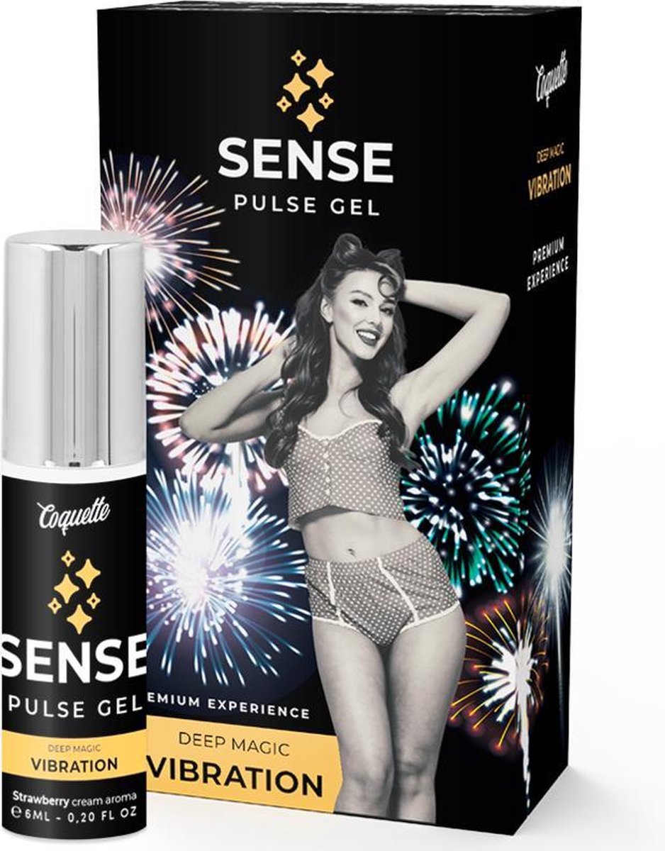 Coquette Pulse Gel Strawberry Magic Vibration Premium 6ml | COQUETTE