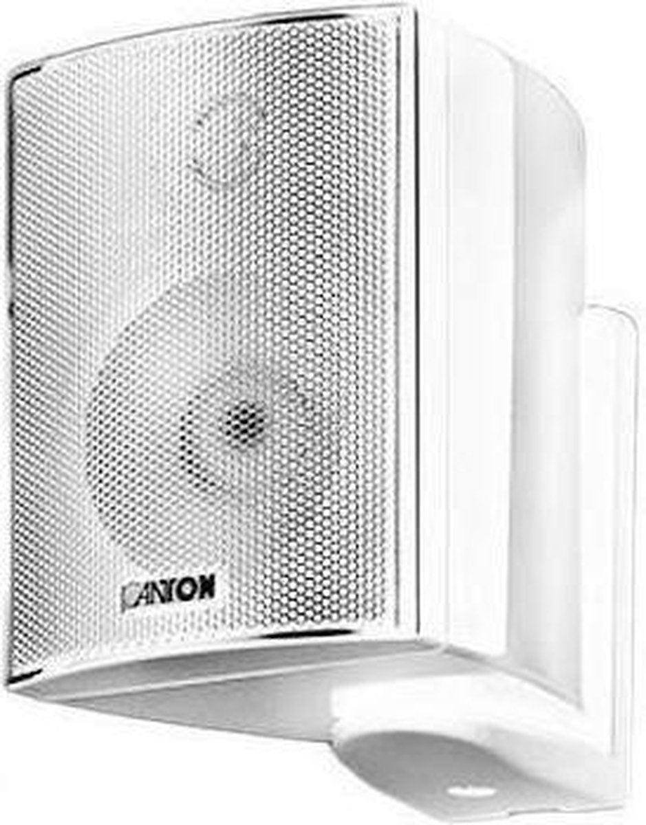 Canton Plus MX.3 (weiss high-gloss) - Paarpreis Kleinlautsprecher m. Wandhalterung (03088)